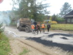 В Кологривском районе закончен ремонт ещё одного участка дороги